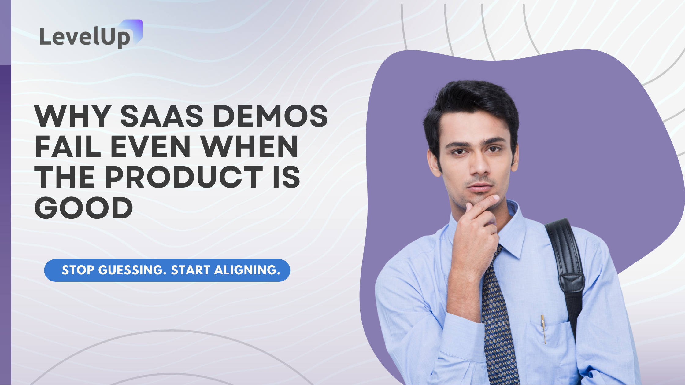 SaaS demo challenges and solutions highlighted.