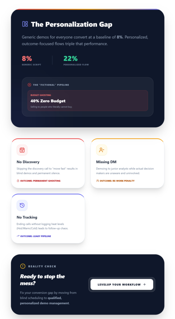 Common Problems With Unqualified Demo Requests - How SaaS Teams Should Qualify Demo Requests