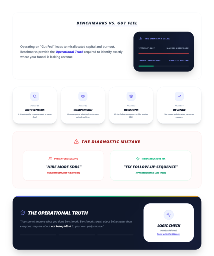 Why Benchmarks Matter More Than Gut Feel