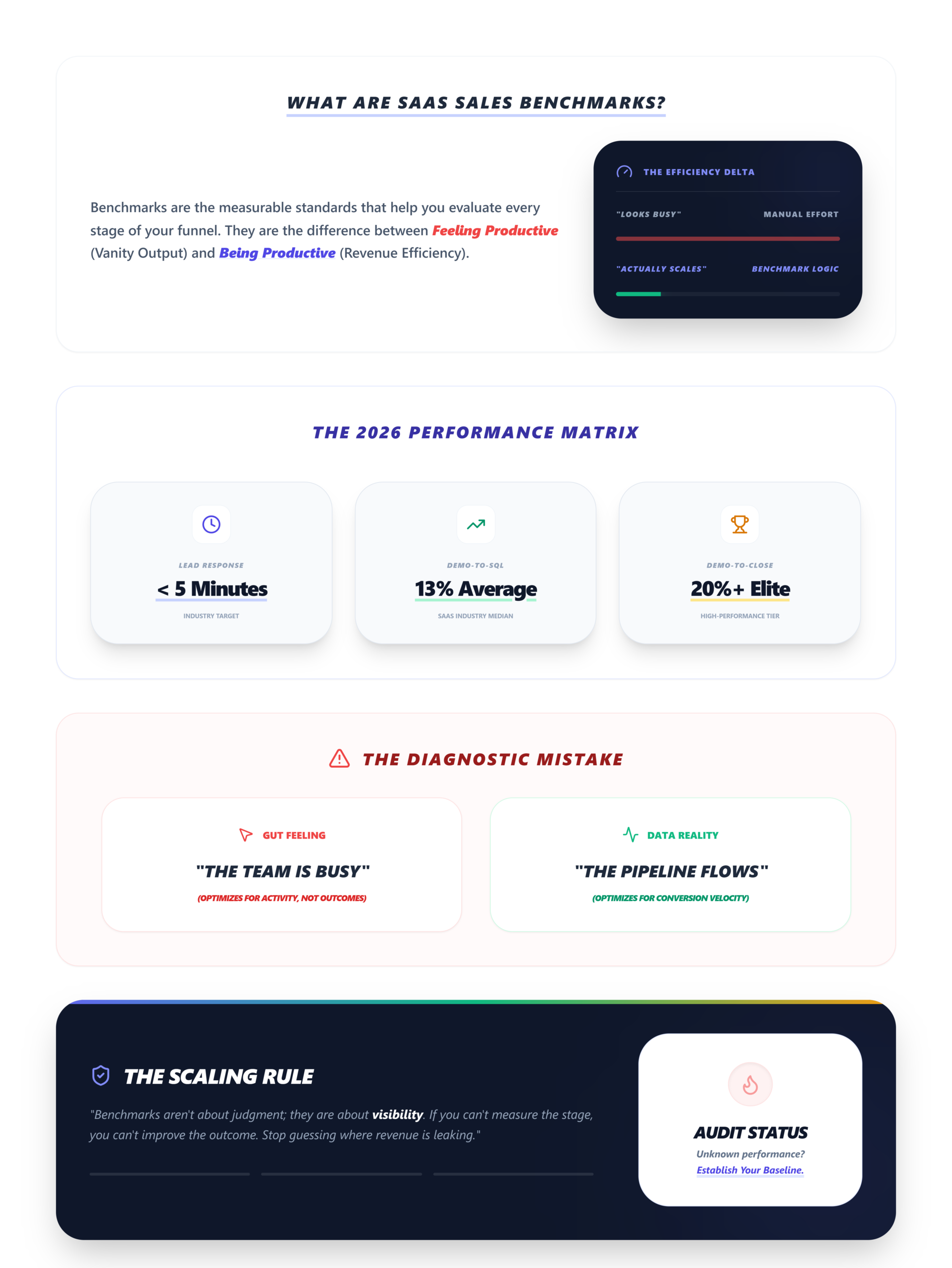 What Are SaaS Sales Benchmarks?